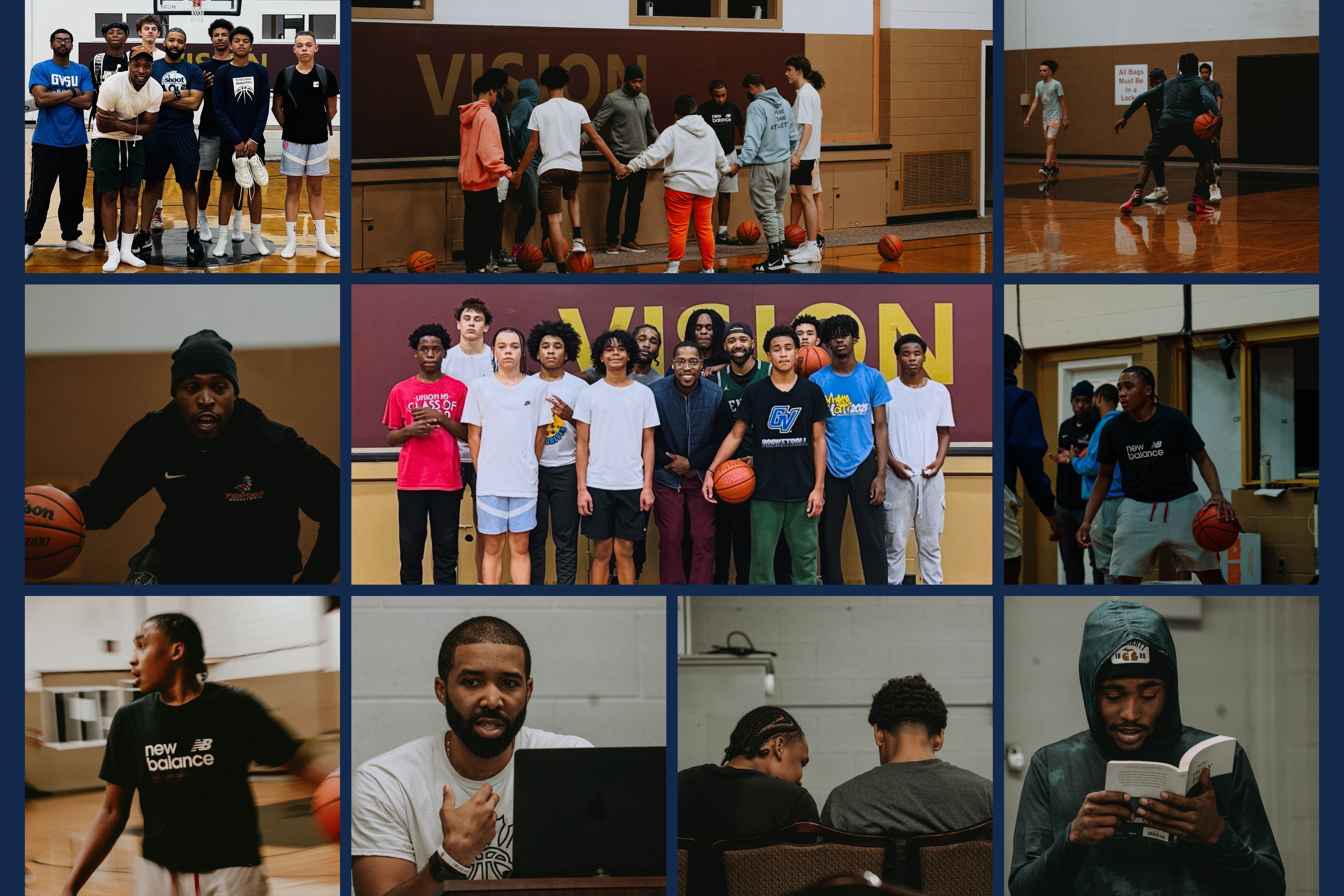 Young men participating in Brotherhood in Motion